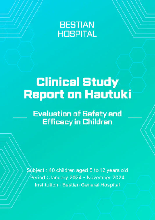 CUSTICS SINGAPORE、「Hautuki」成長サポートパッチの安全性をベスティアン総合病院の臨床研究で確認